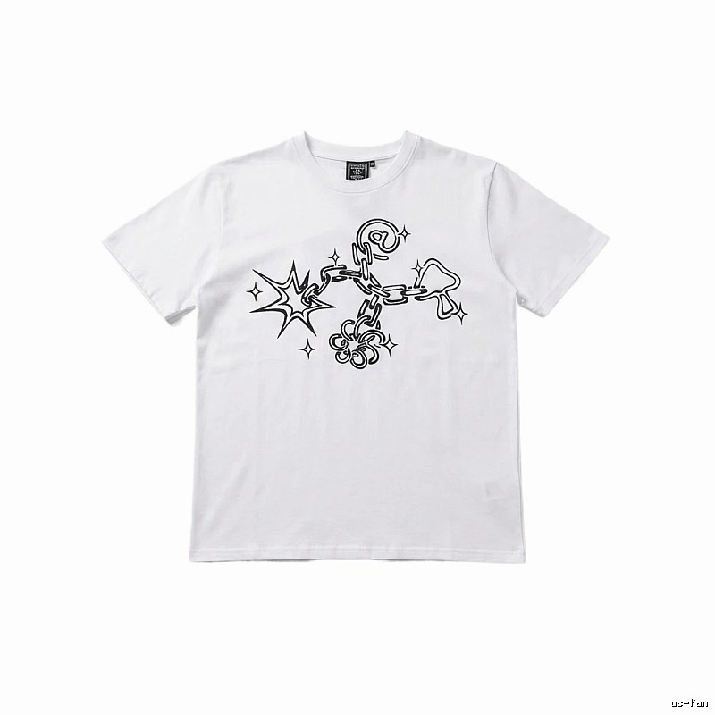 ADWYSD Graffiti Style White T-shirt