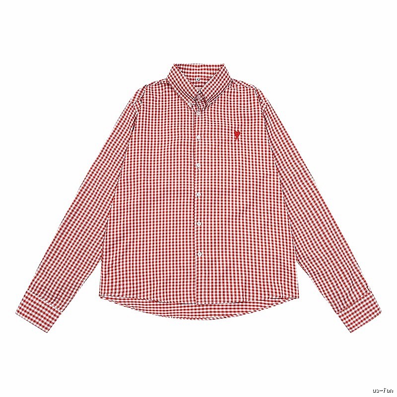AMI checkered retro-style shirt