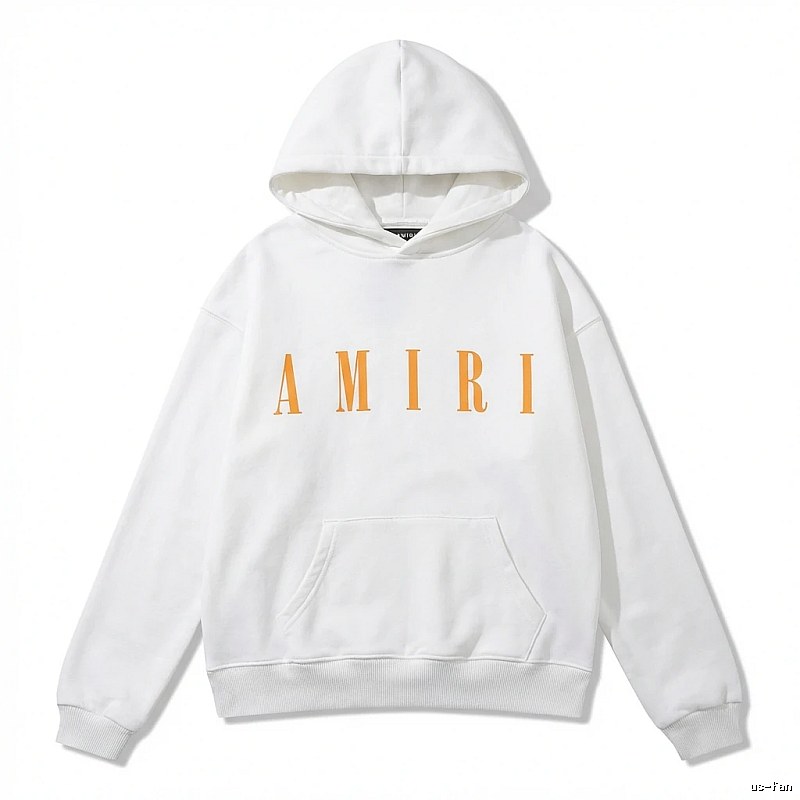 AMIRI letter trendy brand white sweatshirt