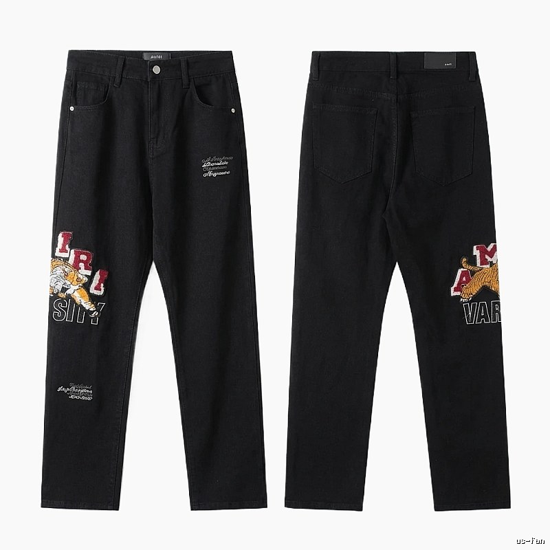 AMIRI retro - style black jeans