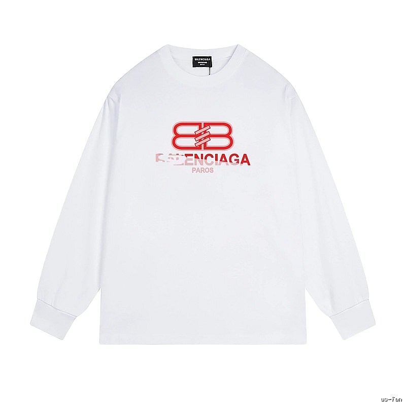Balenciaga BB Print White T-shirt