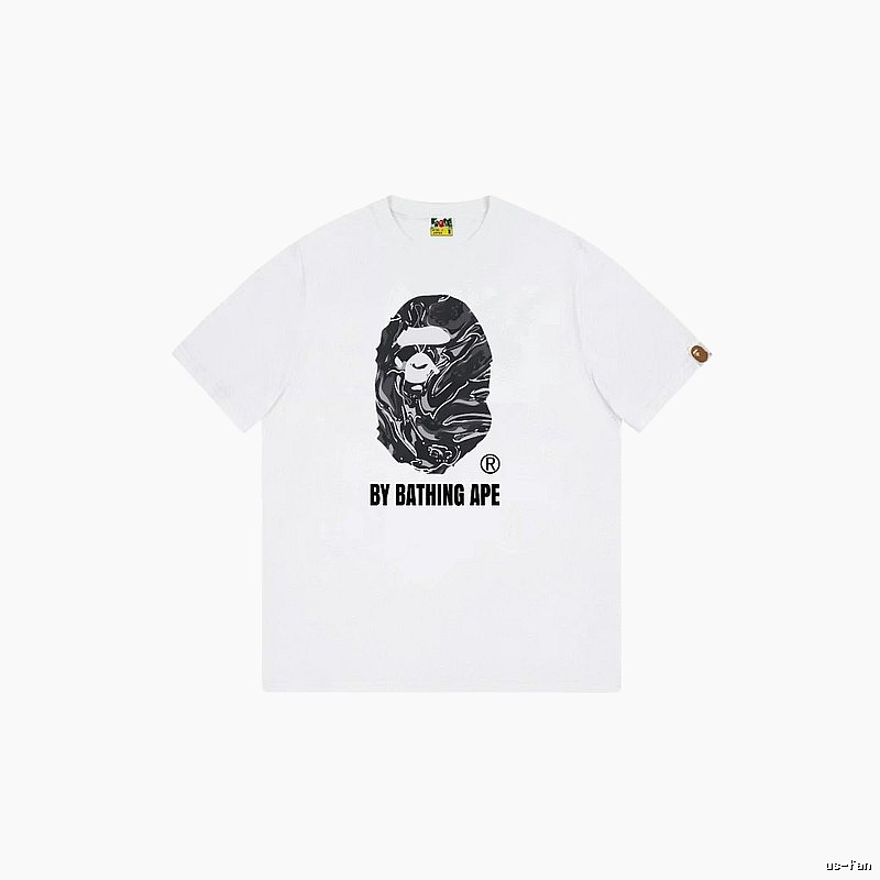 Bape Ape Head Trendy Cool White T-shirt