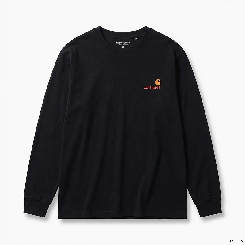 Carhartt simple style black sweatshirt