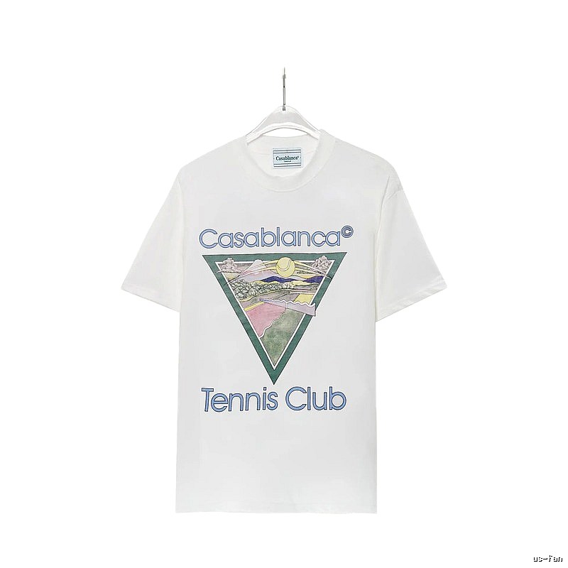 Casablanca Tennis Club Wind White T-shirt