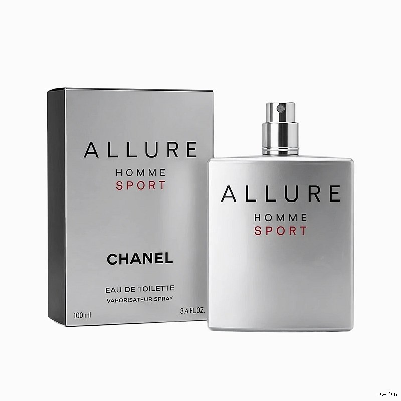 Chanel ALLURE series silver men's perfume