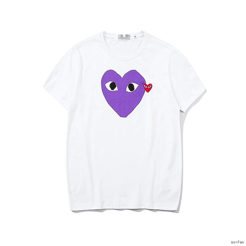 Comme des Garcons PLAY 2023-03 Style 2303 Heart Logo T-Shirt Campus Look