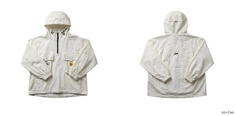Corteiz Workwear Style White Jacket