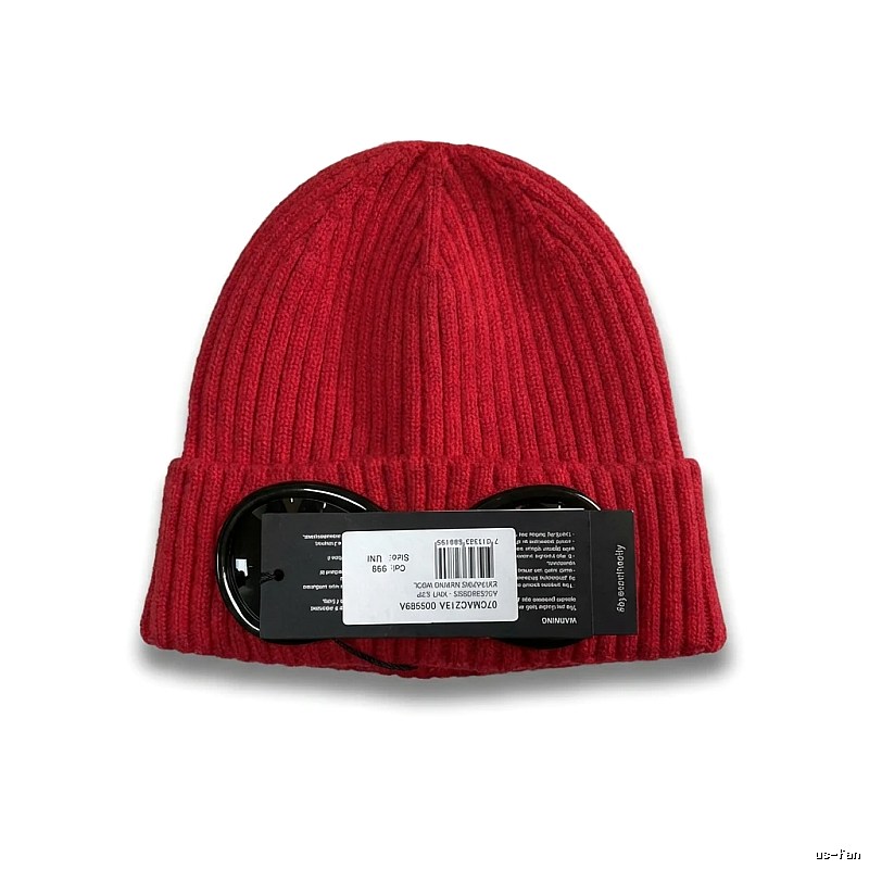 C.P. Knitting Fashion Style Red Hat