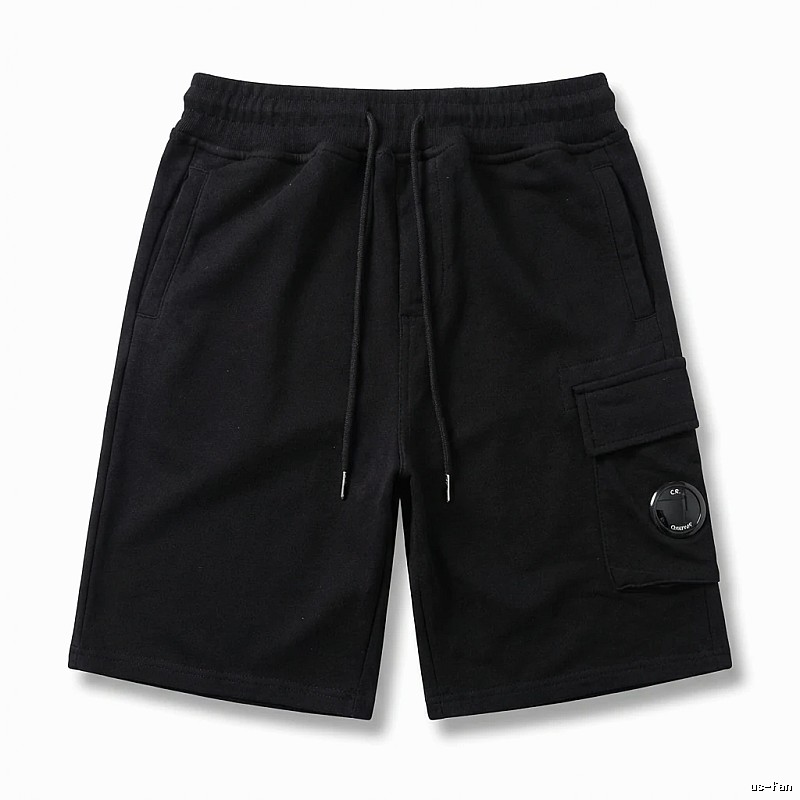 C.P. workwear style black shorts