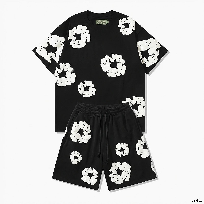 DENIM TEARS Printed Casual Style Set