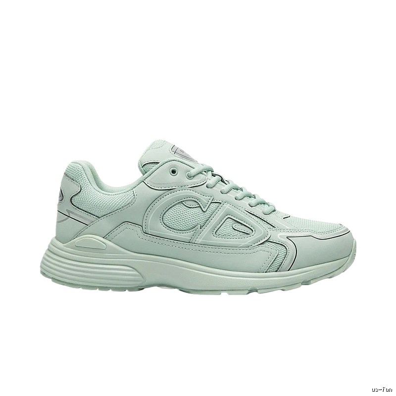 Dior retro light green sports shoes
