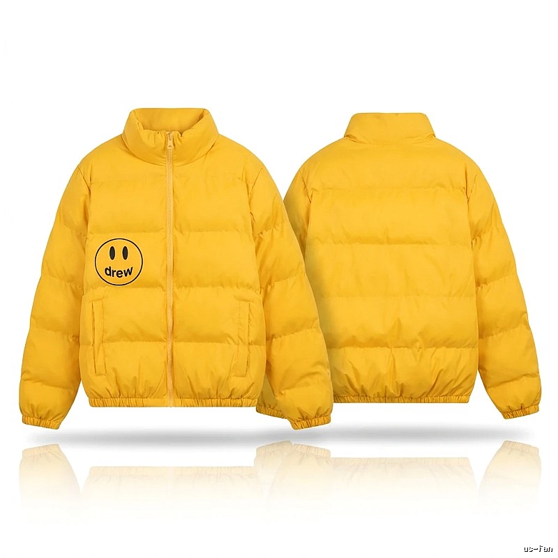 DREW Smiley Casual Style Yellow Coat