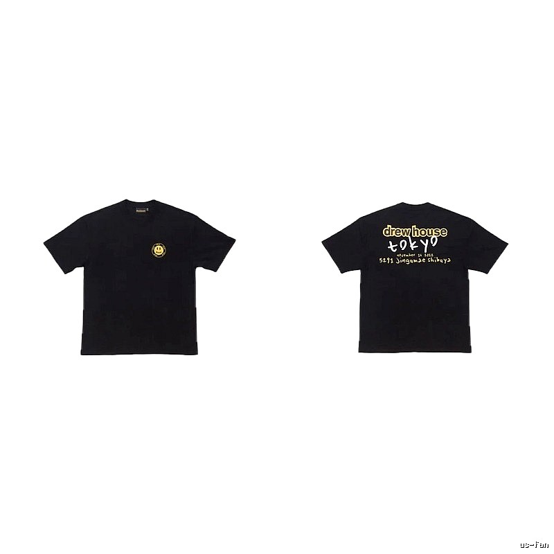 DrewHouse Tokyo Limited Street Style Black T-Shirt