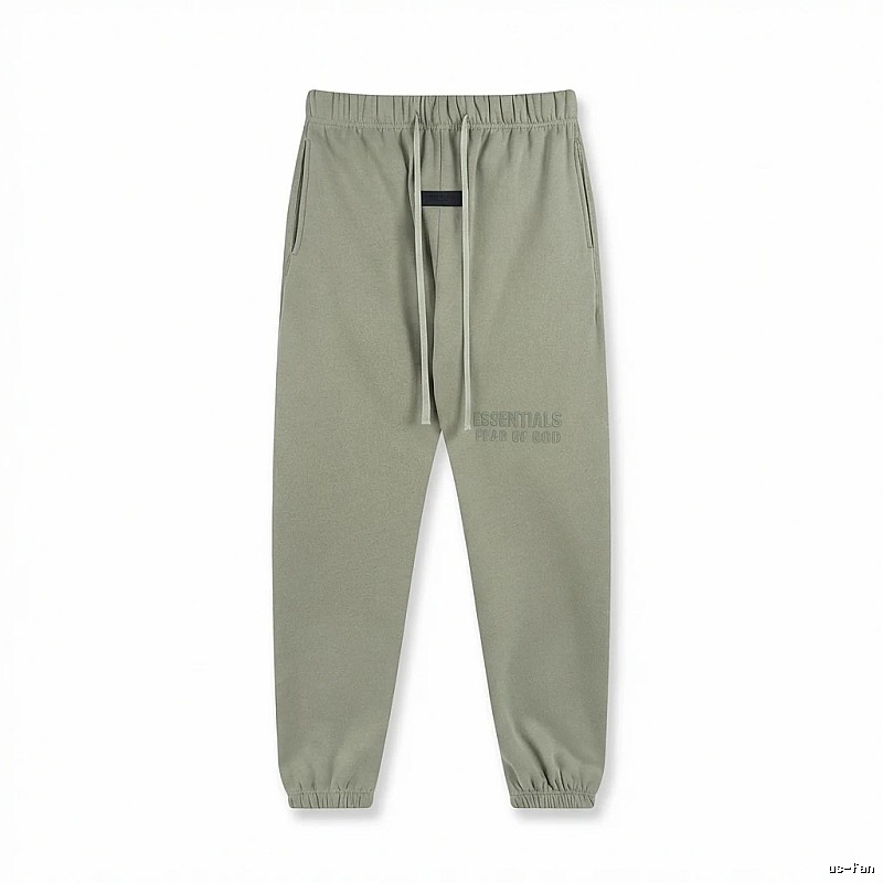 ESSENTIALS Basic Casual Khaki Pants