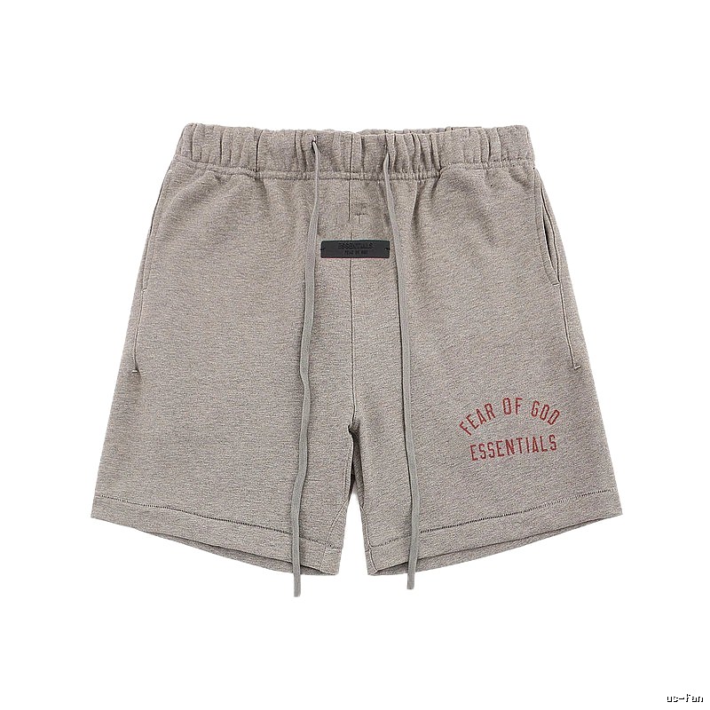 ESSENTIALS casual style grey shorts