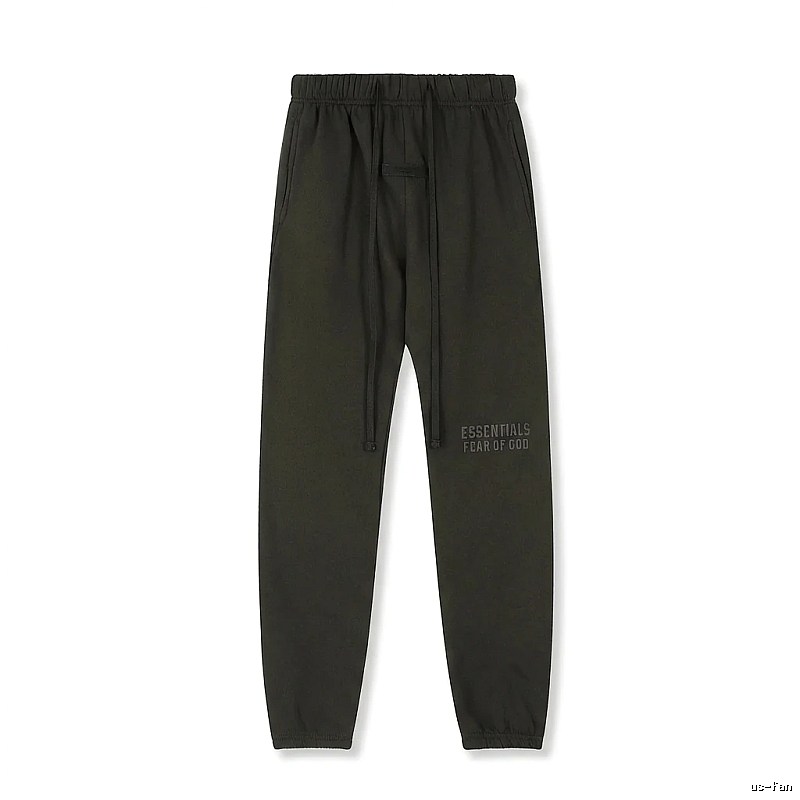 ESSENTIALS minimalist style dark gray sweatpants