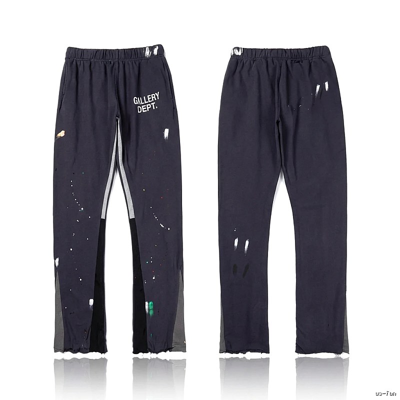 Gallery Dept Graffiti Style Black Trousers