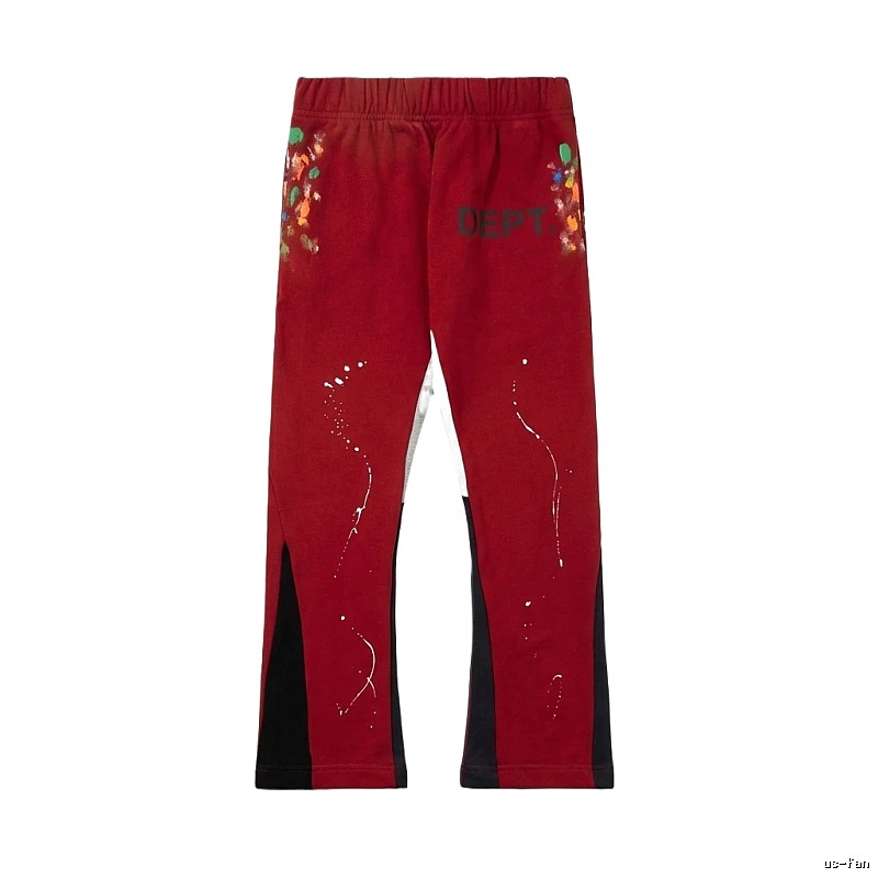 Gallery Dept Graffiti Style Red Pants