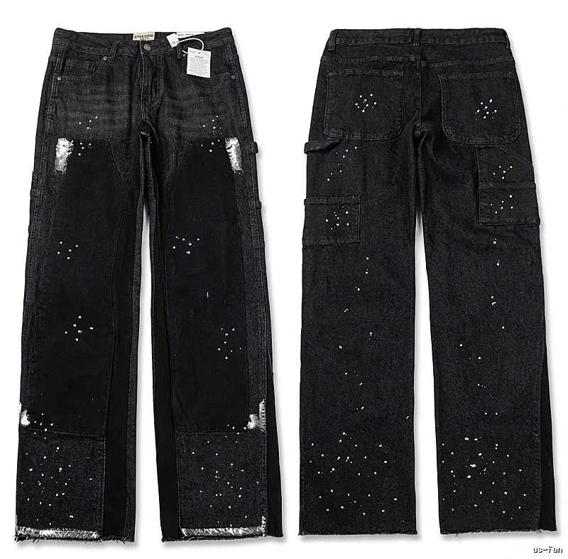 Gallery Dept. workwear style black jeans