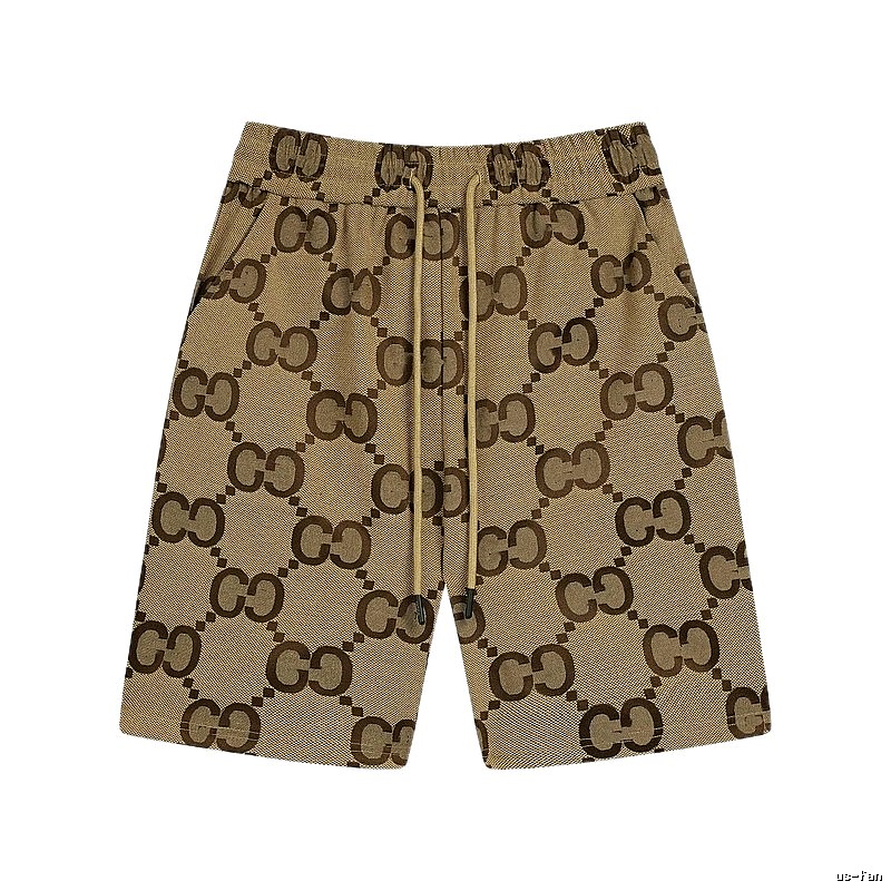 Gucci Double G Brown Retro Shorts
