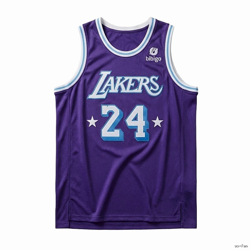 Kobe Lakers retro - style jerseys