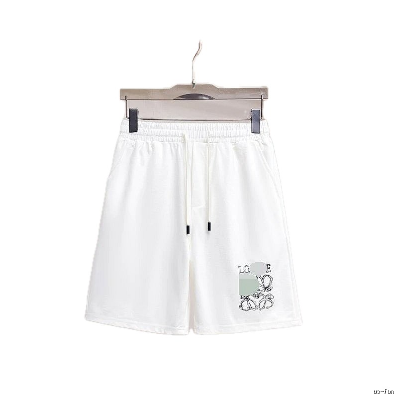 LOEWE Floral Casual White Shorts
