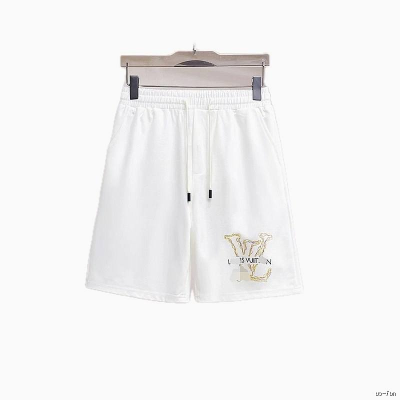 Louis Vuitton Printed Casual Style White Shorts