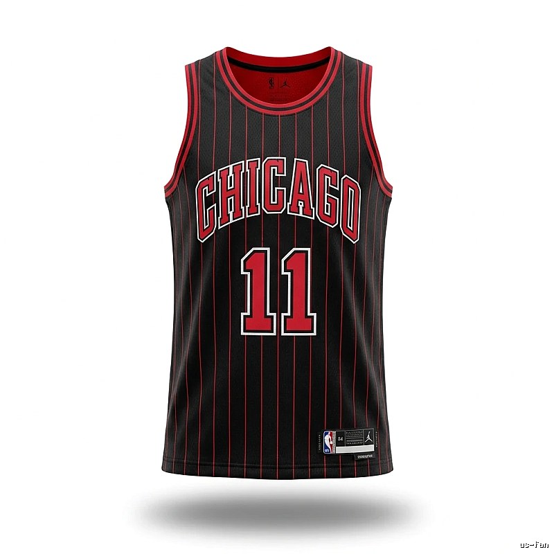 Michael Jordan retro black and red jersey