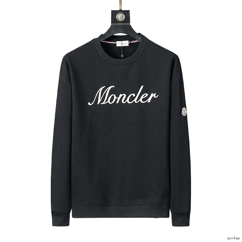 Moncler black simple sweatshirt