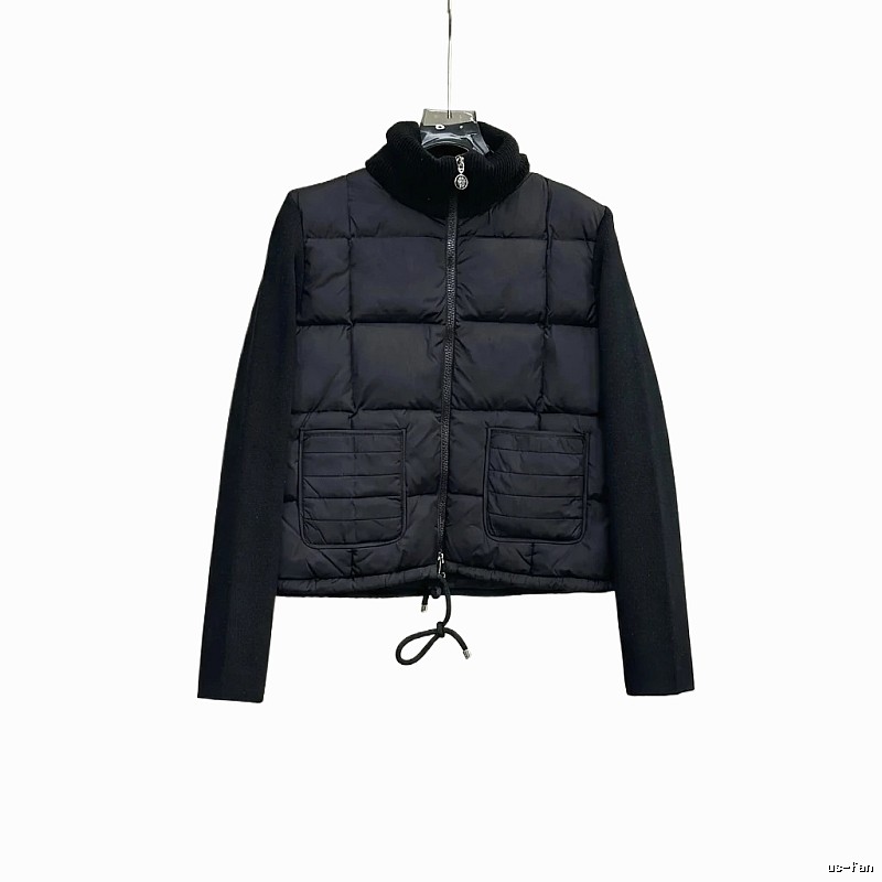 Moncler classic black down jacket