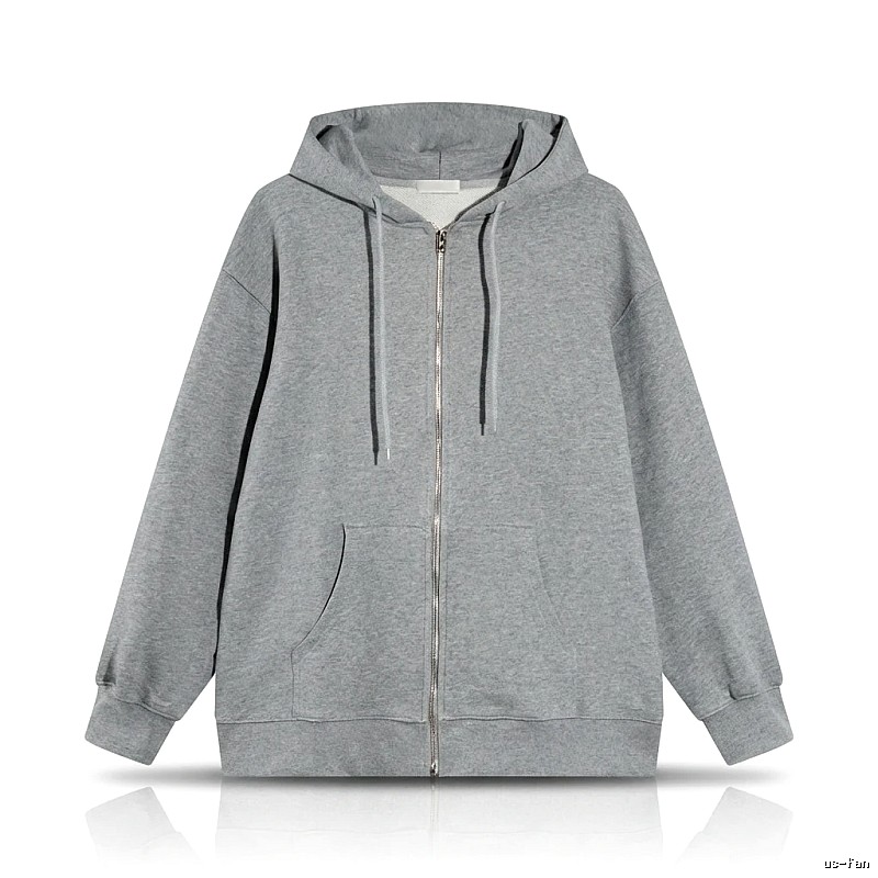 Other simple style hooded gray sweatshirt