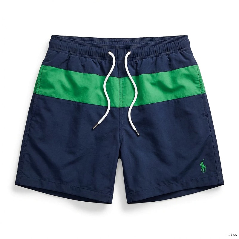 Ralph Lauren Color-Block Casual Shorts
