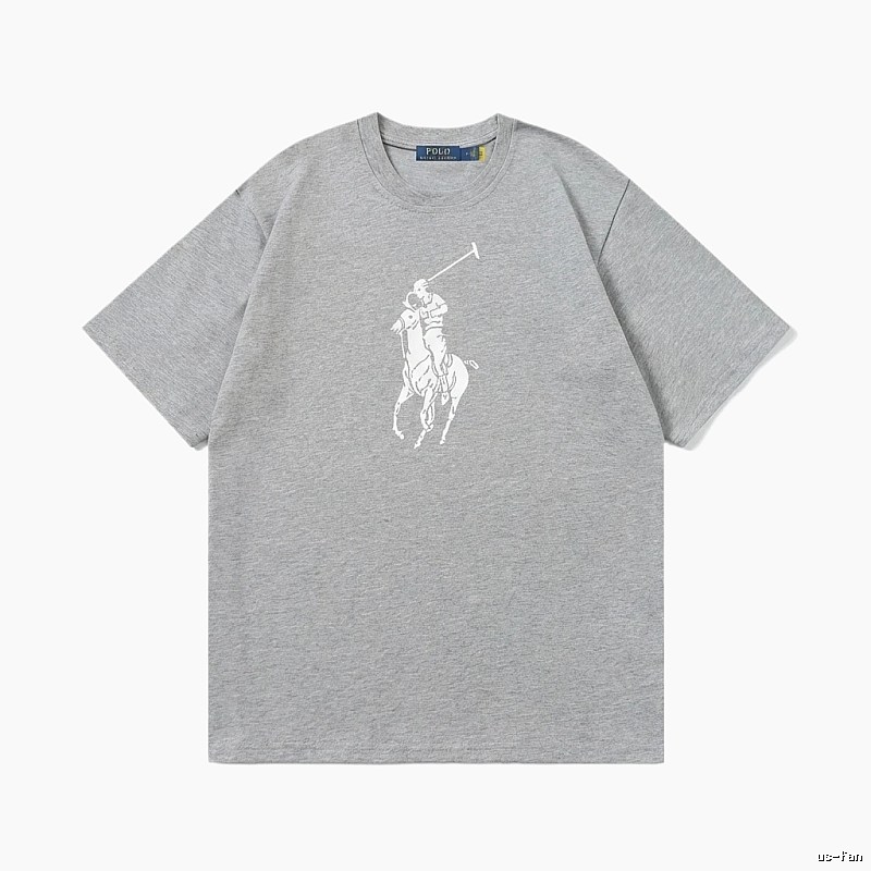 Ralph Lauren Polo-style grey T-shirt