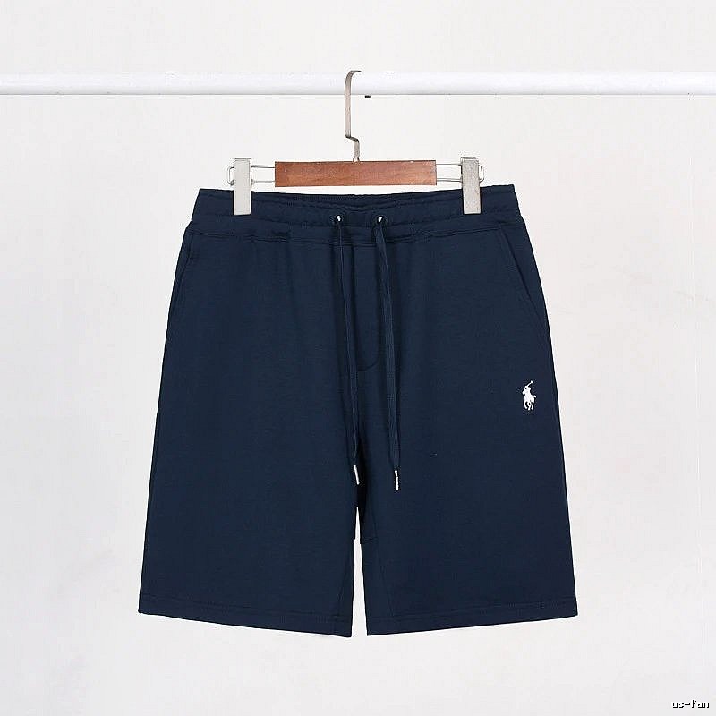 Ralph Lauren Streetwear Sweat shorts Gray Drawstring Small with Logo Accent