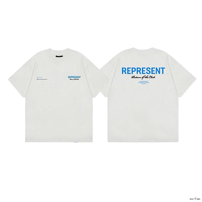 Represent Club High Street Style White T-Shirt