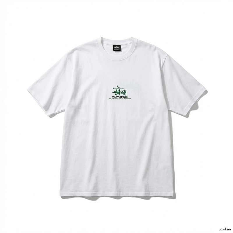 Stussy International Series Simple White T-shirt