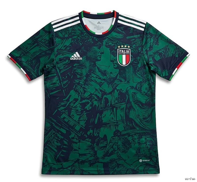 Stussy Italian retro style green T-shirt