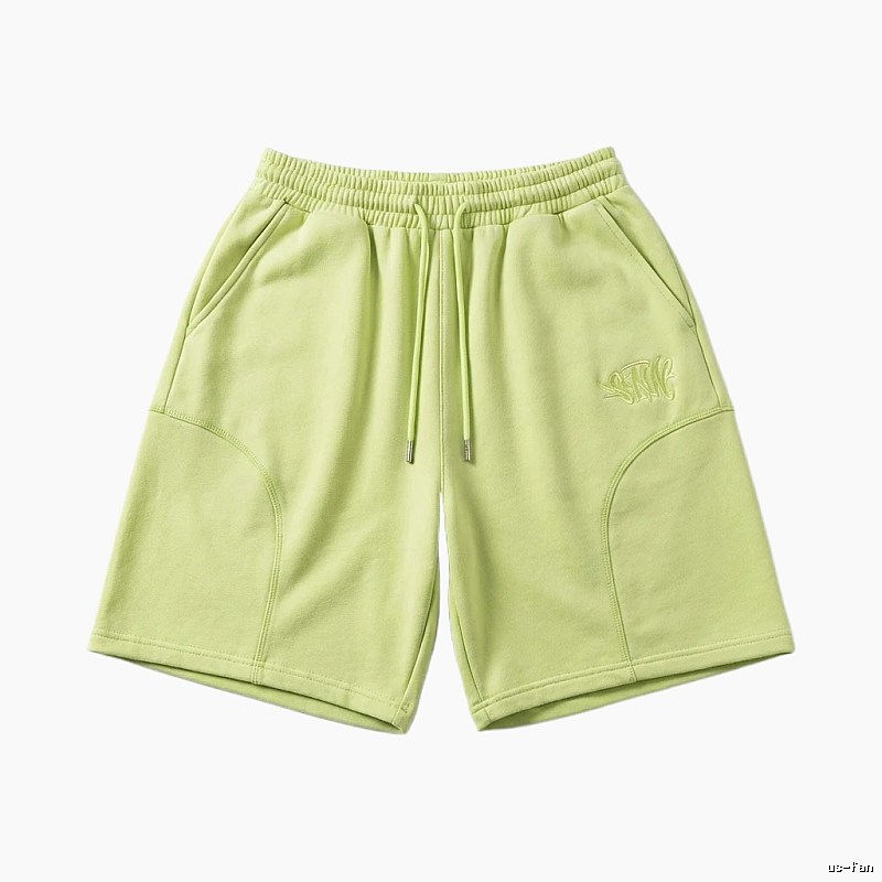 SynaWorld casual light green shorts