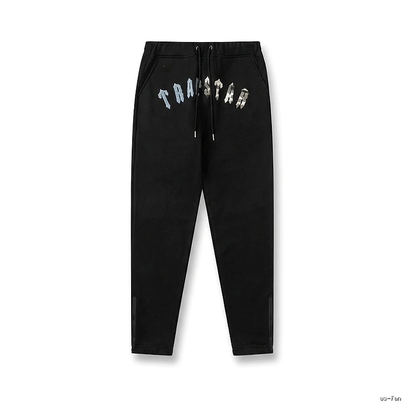 Trapstar Letter Style Black Sweatpants