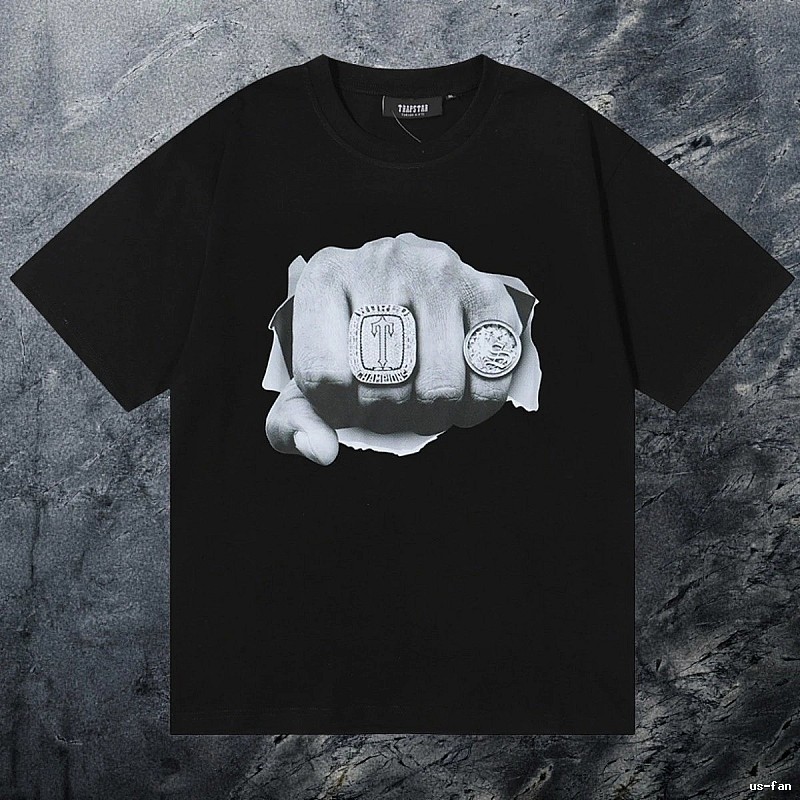 Trapstar Summer Keys graphic T-shirt Black White Key with Bold Graphic